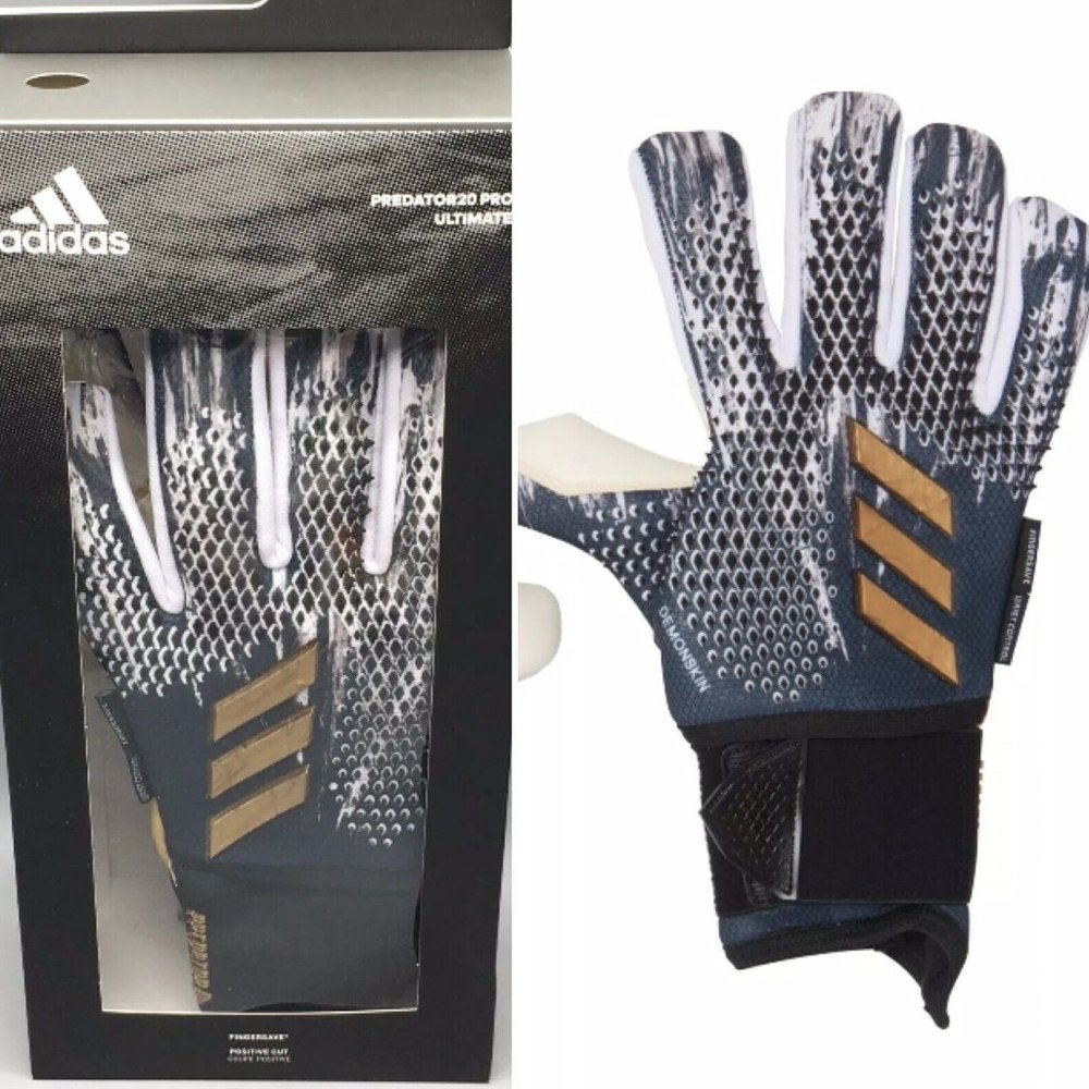 adidas GL Predator 20 Pro Ultimate Demonskin Goalkeeper Soccer Gloves 11 $180